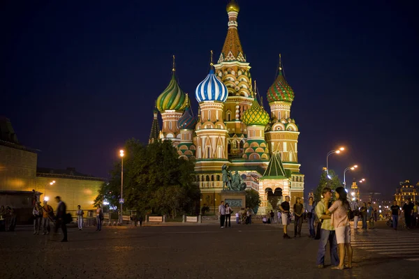 Bazylea Placu Czerwonym Moskwie Rosja — Zdjęcie stockowe