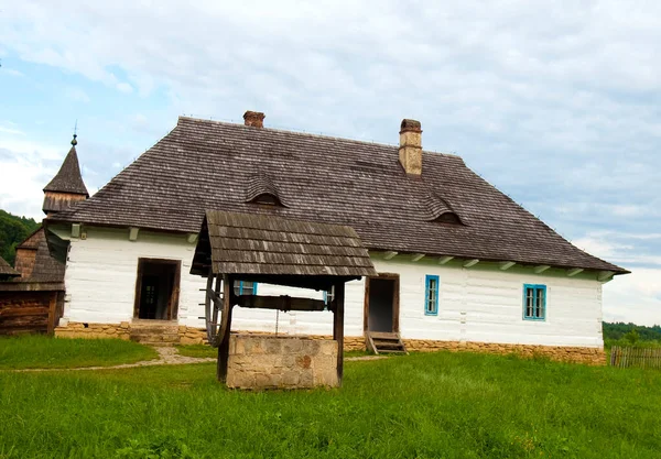 Pueblo Tradicional Cerca Sanok Polonia —  Fotos de Stock