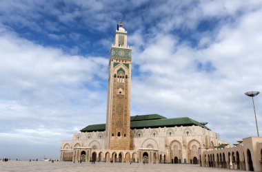 Kazablanka, Fas 'taki Hasan II camii.