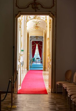 Eski tarihi binanın içi