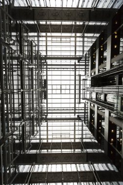 Varşova, Polonya - 12 Temmuz 2012: Polonya LOT Polonya Havayolları Havacılık Müzesi Varşova, Polonya.