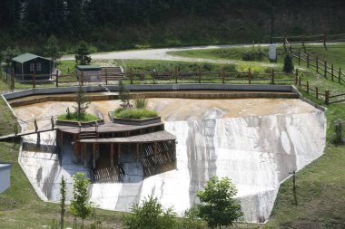 Macaristan 'daki Egerszalok tuz tepeleri