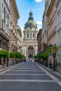Madrid, İspanya 'nın manzarası.