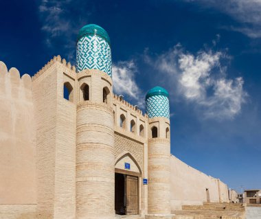 Özbekistan 'ın Khiva Duvarı