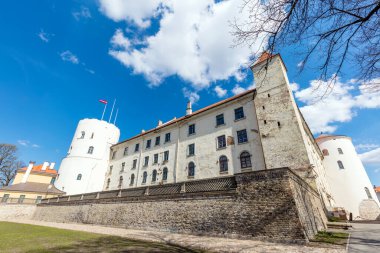 Riga 'daki ortaçağ kalesi.