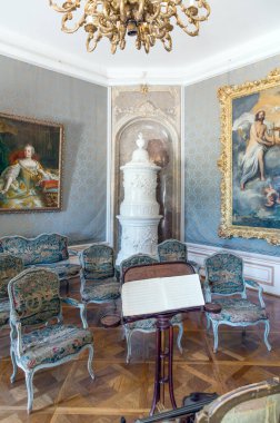 Eski tarihi binanın içi