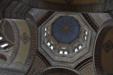 İstanbul 'daki Aziz George Katedrali' nin içi, hindi.