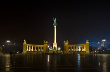 Budapeşte 'deki Kahraman Meydanı, Macaristan