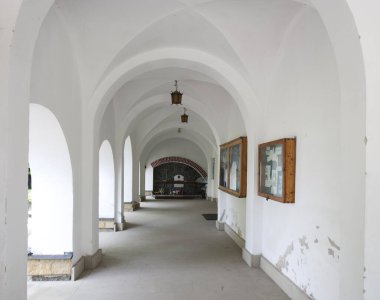 Tarihi binanın güzel iç mimarisi