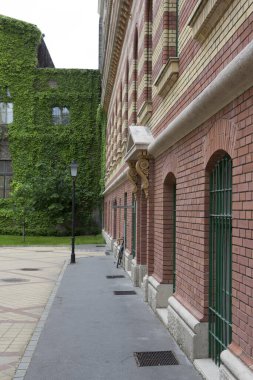 Budapeşte, Macaristan - 14 Mayıs 2013: İnsanlık Fakültesi ElTE (Eotvos Lorand Üniversitesi), Budapeşte.