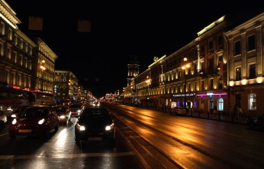 Avrupa 'nın gece manzarası