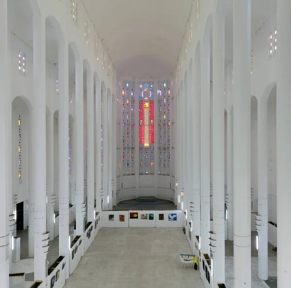 Interior Iglesia Cristiana Moderna —  Fotos de Stock