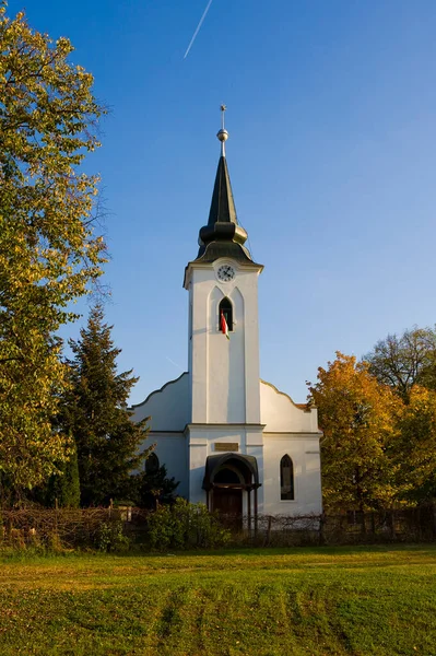 Igreja Cidade Veresegyhaz Perto Budapeste Hungria — Fotografia de Stock