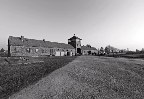 Oswiecim Polonia Octubre Campo Auschwitz Antiguo Campo Exterminio Nazi Octubre —  Fotos de Stock