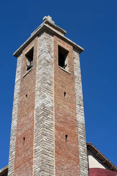 Oud Bakstenen Gebouw Europese Stad — Stockfoto