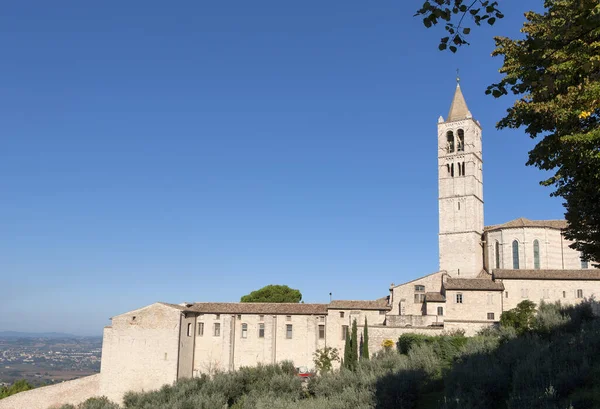 Стара Прекрасна Церква Ассізі Італія — стокове фото