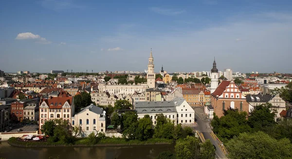 Opole Poland June 2010 Areal View Opole City Center — Stock Photo, Image