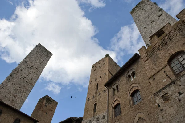 Cidade San Giminagno Toscana Itália — Fotografia de Stock