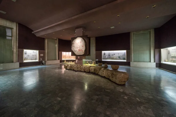 Тирана Албания Мая 2018 Года Интерьер Национального Музея Тираны Центре — стоковое фото