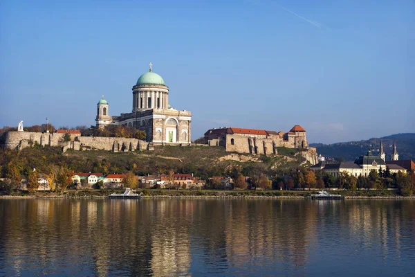 Esztergom Bazilika Dunaje Maďarsko — Stock fotografie