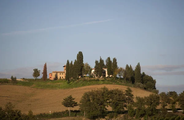 イタリアのシエナ近くのトスカーナの風景 — ストック写真