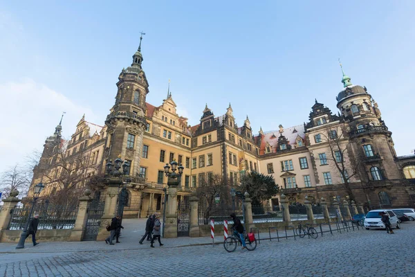 Häuser Der Innenstadt Von Dresden Deutschland — Stockfoto