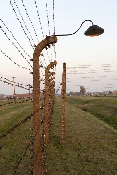 Oswiecim Polónia Outubro Auschwitz Camp Antigo Campo Extermínio Nazista Outubro — Fotografia de Stock