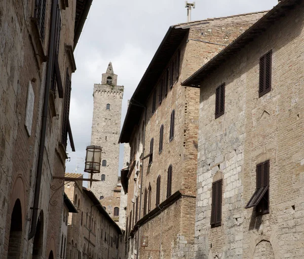 Cidade San Giminagno Toscana Itália — Fotografia de Stock