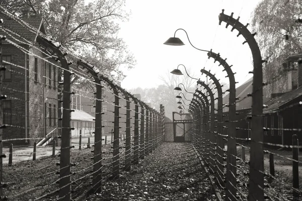 Oswiecim Polonia Ottobre Campo Auschwitz Campo Sterminio Nazista Ottobre 2012 — Foto Stock