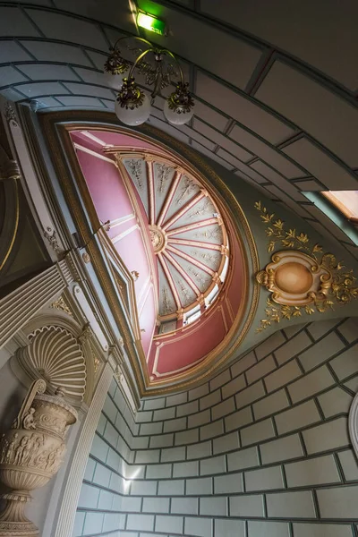 Bucharest Romania May 2017 Interior Romanian Athenaeum George Enescu Ateneul — Stock Photo, Image