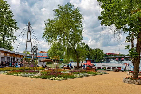 Utsikt Över Staden Amsterdam Nederländerna — Stockfoto