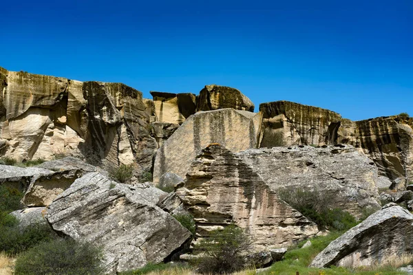 Formacje Skalne Parku Narodowym Gobustan Azerbejdżan — Zdjęcie stockowe