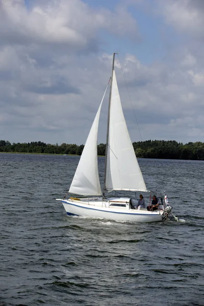 Sailing Boat Sea — Stock Photo, Image