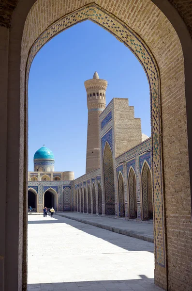 乌兹别克斯坦布哈拉清真寺 — 图库照片