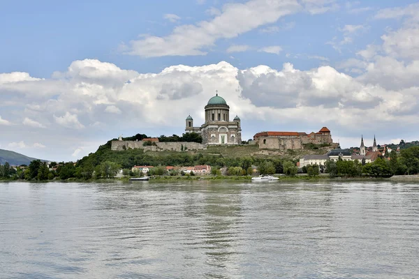 Hdr Вид Естергомський Купол Угорщина — стокове фото