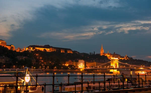 Budapest Nuit Hongrie — Photo