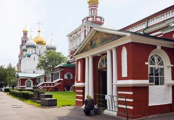 Москва Новодевичий Монастырь Кладбище — стоковое фото