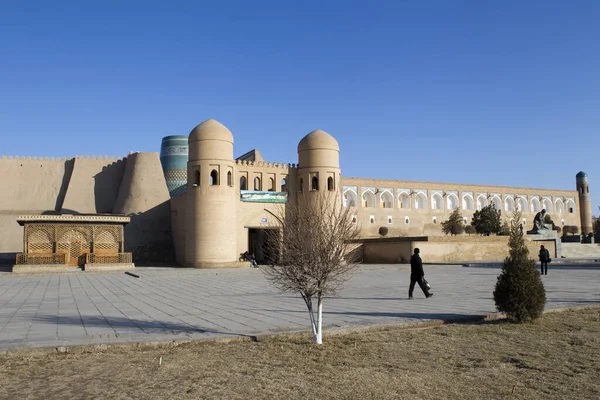 Ancien Mur Khiva Ouzbékistan — Photo