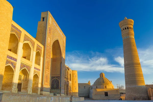 Moschea Kalon Bukhara Uzbekistan Fotografia Stock