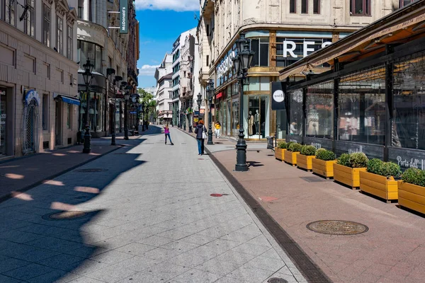 Vista Calle Ciudad Stockholm Suecia — Foto de Stock