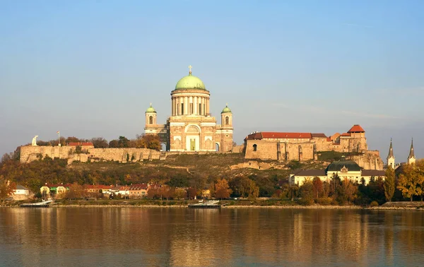 Esztergom Bazilika Dunaje Maďarsko — Stock fotografie