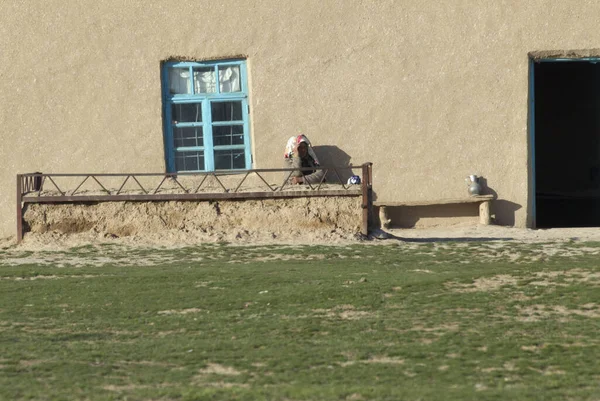 Özbekistan Tipik Küçük Bir Kasaba — Stok fotoğraf