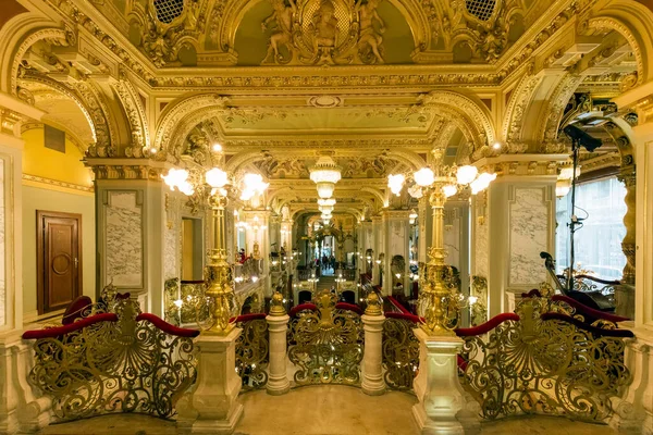 Будапешт Венгрия Октября 2016 Года Интерьер Отеля Boscolo Центре Будапешта — стоковое фото