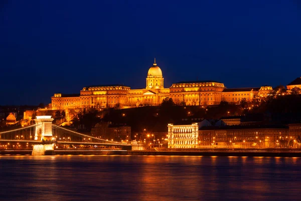 Tramonto Budapest Ungheria — Foto Stock