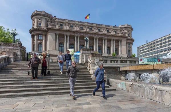 Bukarest Rumänien Maj 2017 Nationella Militärpalatset Cercul Militar National Centrala — Stockfoto