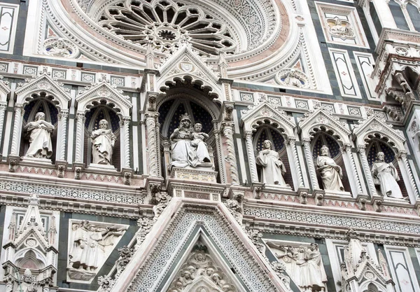 Entrada Catedral Florença — Fotografia de Stock