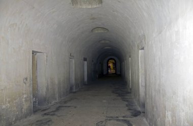 Brooklyn, New York - 18 Kasım: gizli Catacombs, yeşil-ahşap mezarlık içinde. 18 Kasım 2017 New York'ta çekilen.