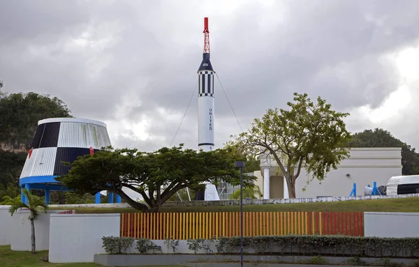 Exterior rockets at the park of science Bayamon Puerto Rico — Stock Photo, Image