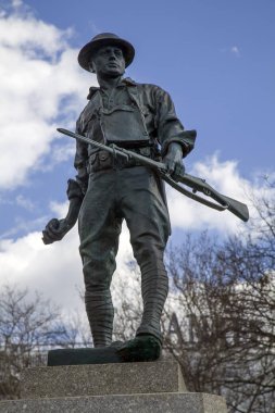 Bronx NY Memorial heykeli Highbridge kim ser çocukları onurlandırmak için
