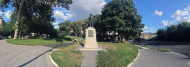 Macombs park Bronx New York geniş açı görünümü